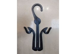 Вішалка для тапочок, шльопанців, в`єтнамок (чорна)